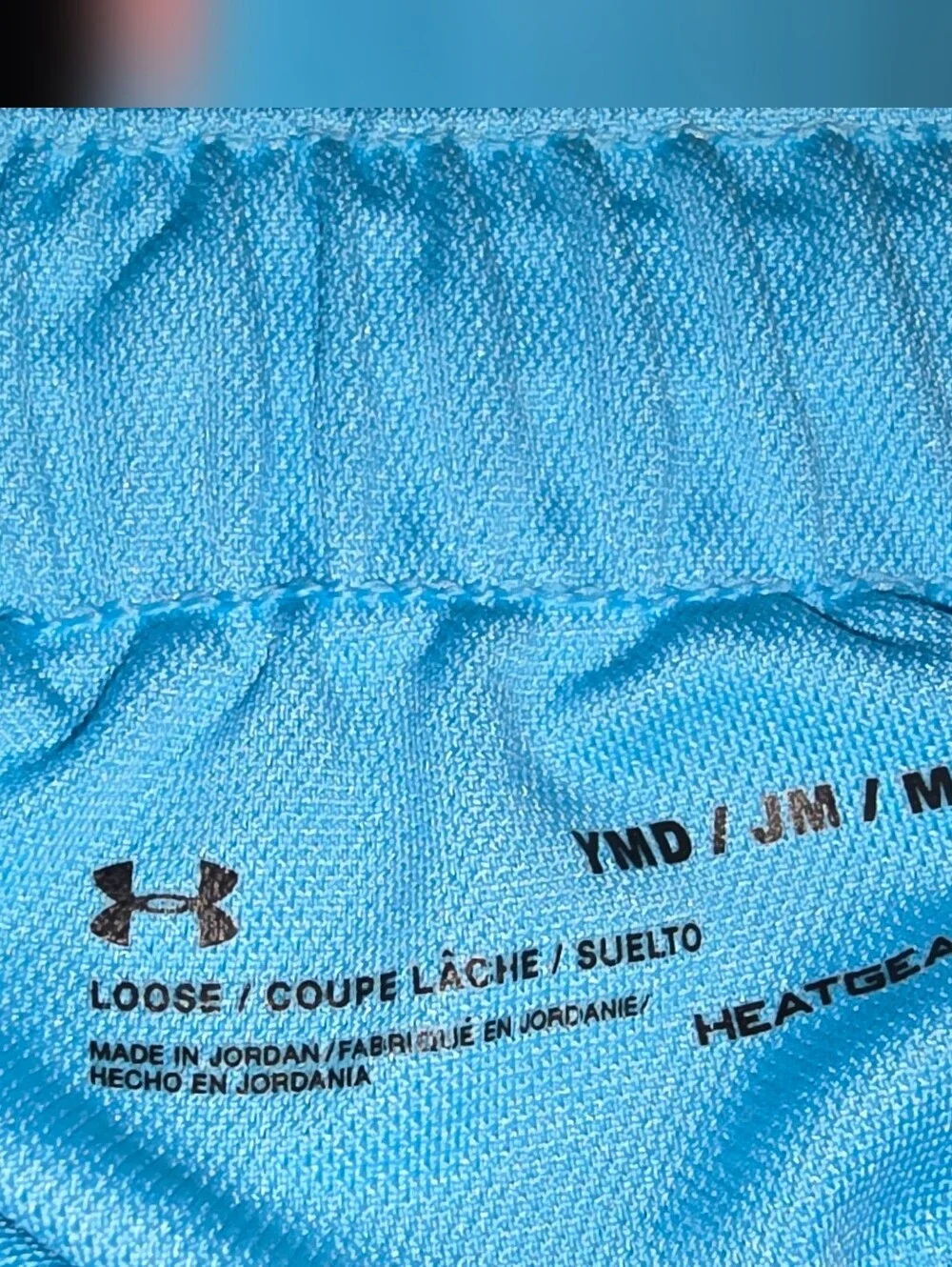 Under Armour Light Blue Athletic Shorts